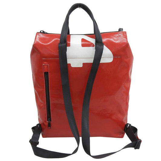 FREITAG F201 PETE 2-Way Backpack Tote Bag Red Size ONE SIZE