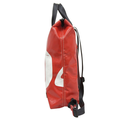 FREITAG F201 PETE 2-Way Backpack Tote Bag Red Size ONE SIZE
