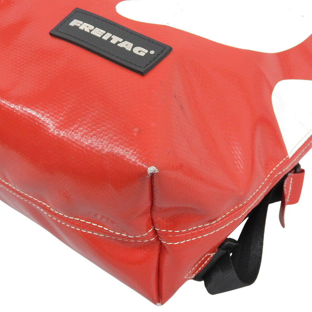 FREITAG F201 PETE 2-Way Backpack Tote Bag Red Size ONE SIZE
