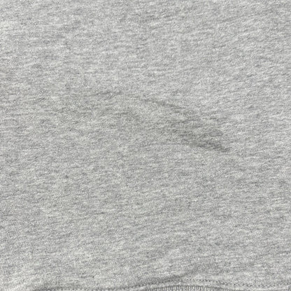 MAISON KITSUNE Tricolor Fox Hoodie Gray Cotton Size S