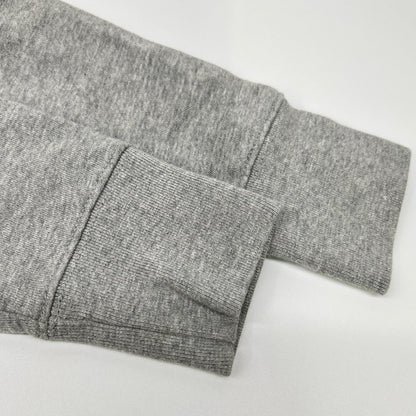 MAISON KITSUNE Tricolor Fox Hoodie Gray Cotton Size S