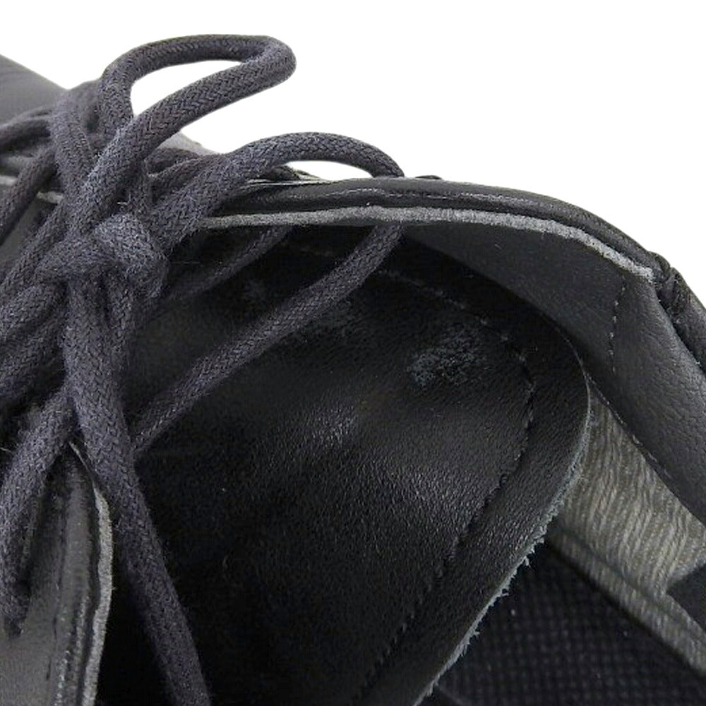 REGAL GORE-TEX Plain Toe Sneakers Black Leather Size 24EEE