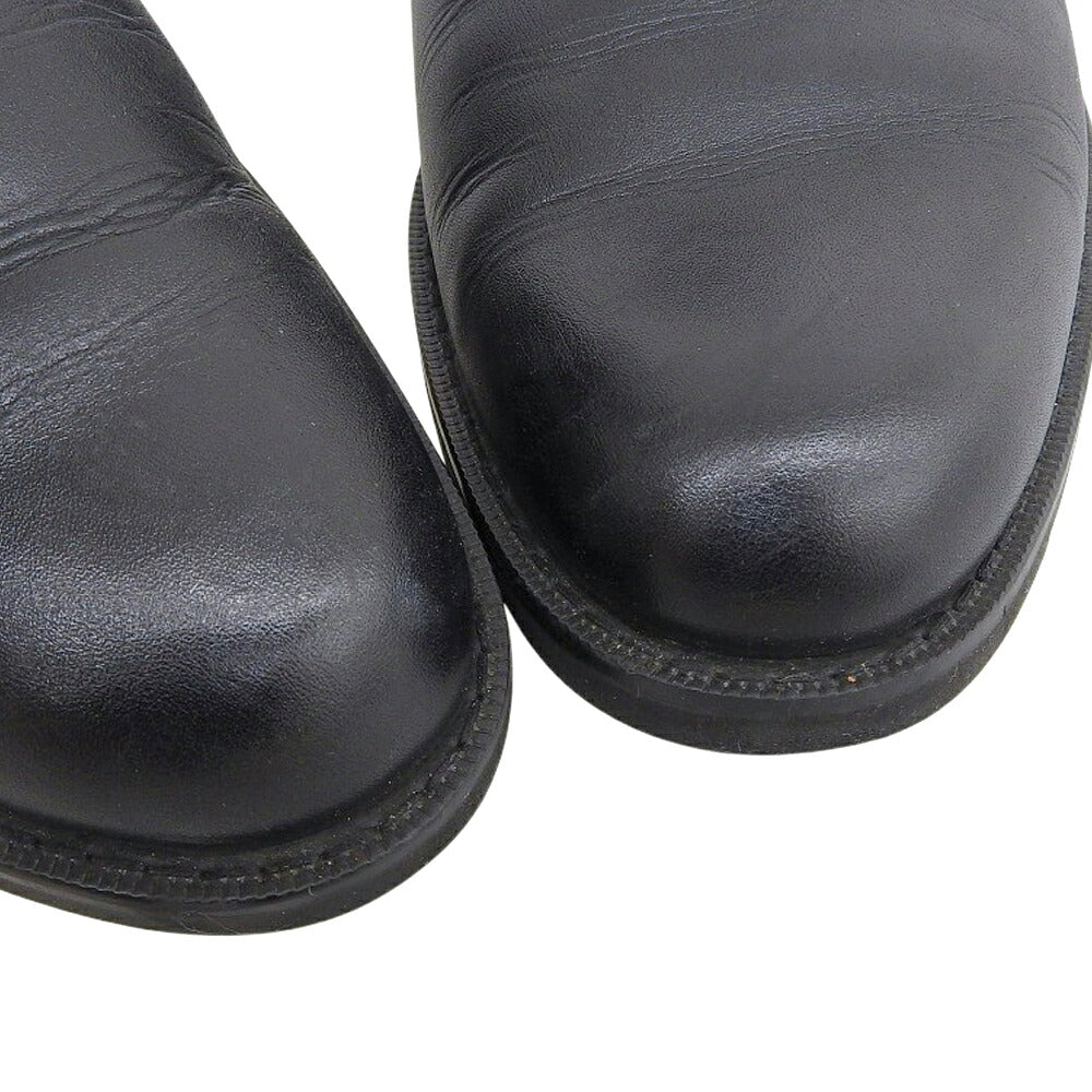 REGAL GORE-TEX Plain Toe Sneakers Black Leather Size 24EEE