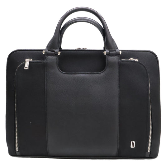 hartmann J-Biz 18 Nylon Leather Briefcase Bag