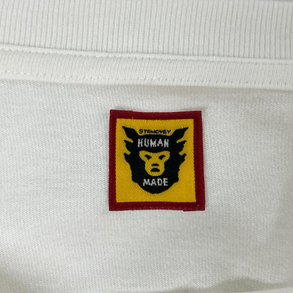 HUMAN MADE Heart Logo Cotton T-Shirt White Size L