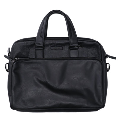 PIQUADRO Leather Laptop 2WAY Bag Black Size ONE SIZE