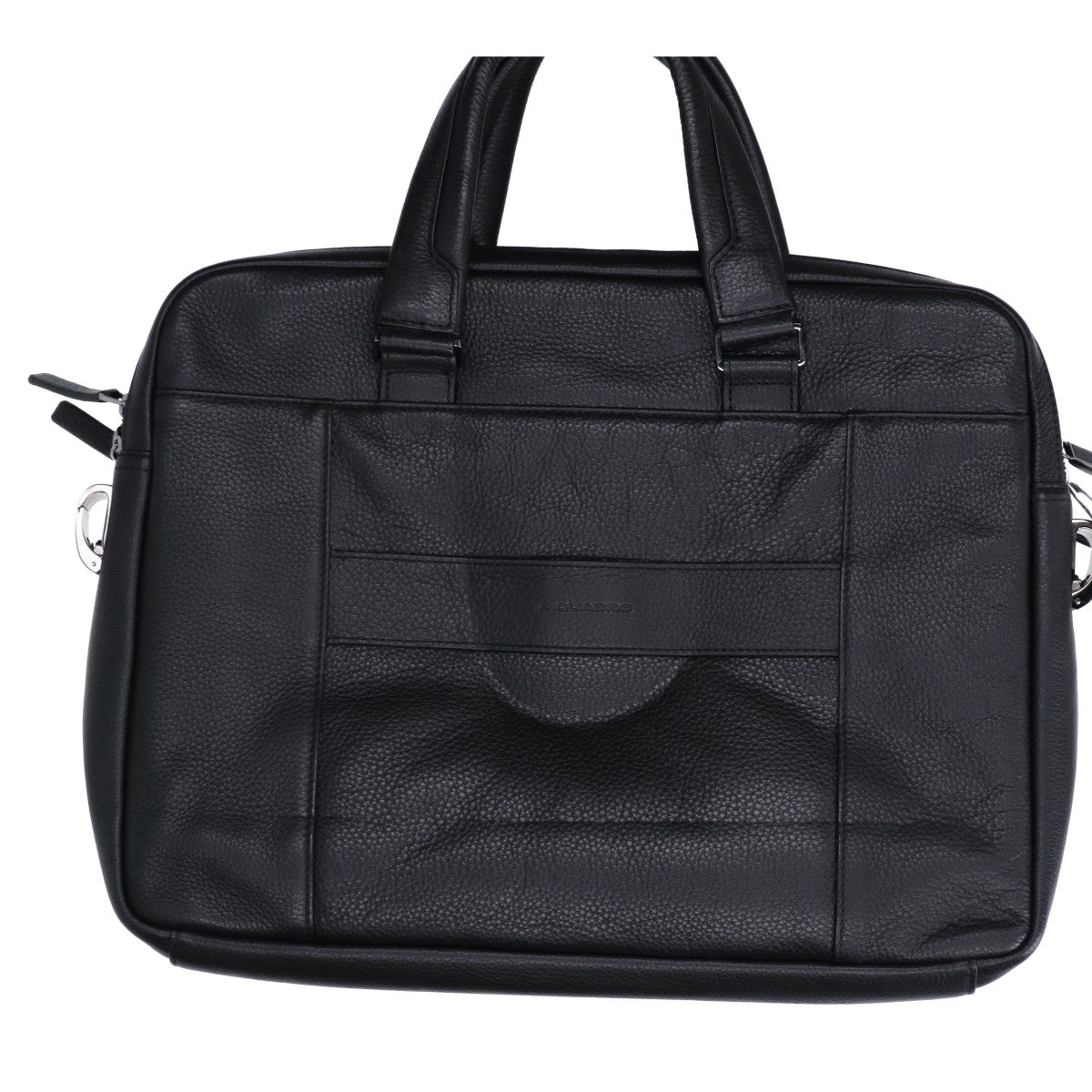 PIQUADRO Leather Laptop 2WAY Bag Black Size ONE SIZE
