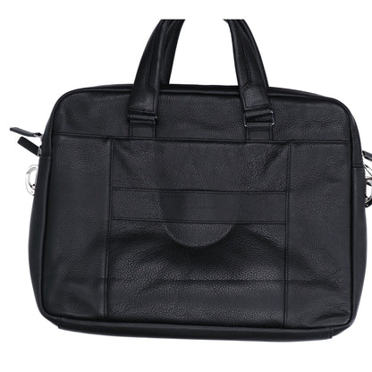 PIQUADRO Leather Laptop 2WAY Bag Black Size ONE SIZE