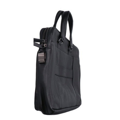 PIQUADRO Leather Laptop 2WAY Bag Black Size ONE SIZE