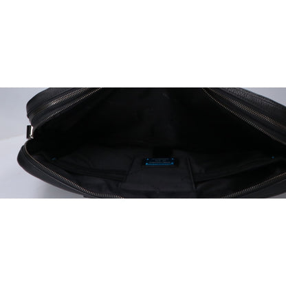 PIQUADRO Leather Laptop 2WAY Bag Black Size ONE SIZE
