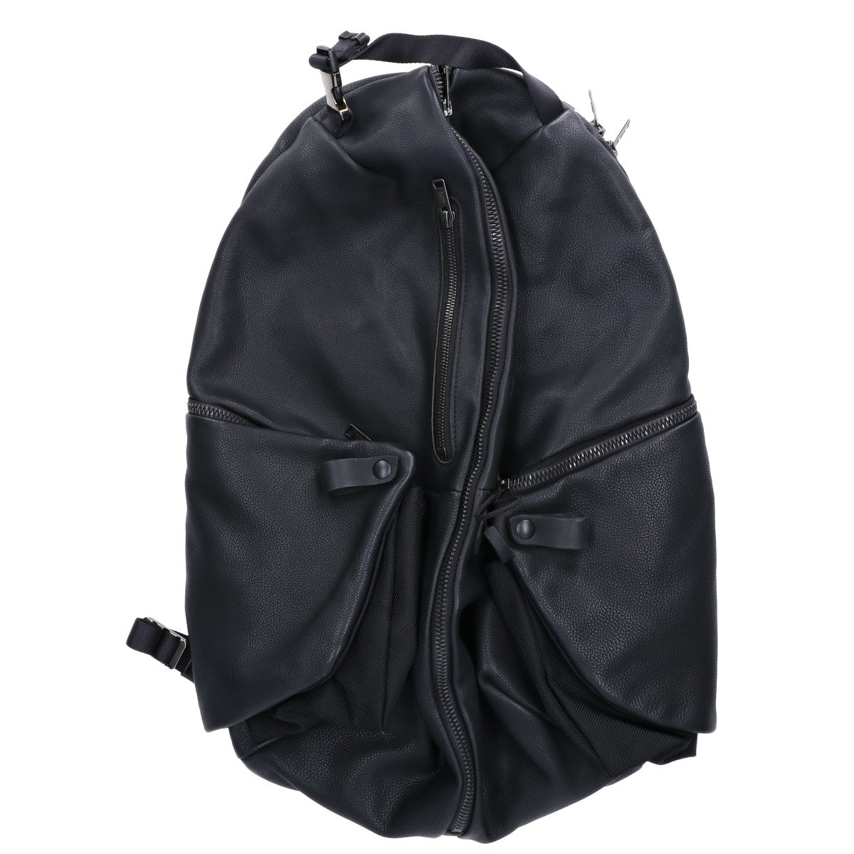 GL CIRCUS GINZASIX Master-Piece Leather Backpack Black