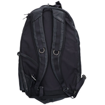 GL CIRCUS GINZASIX Master-Piece Leather Backpack Black