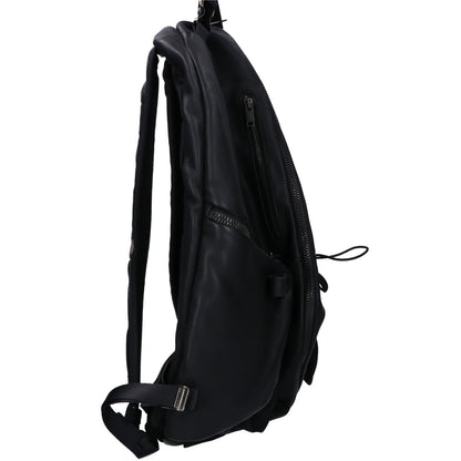 GL CIRCUS GINZASIX Master-Piece Leather Backpack Black