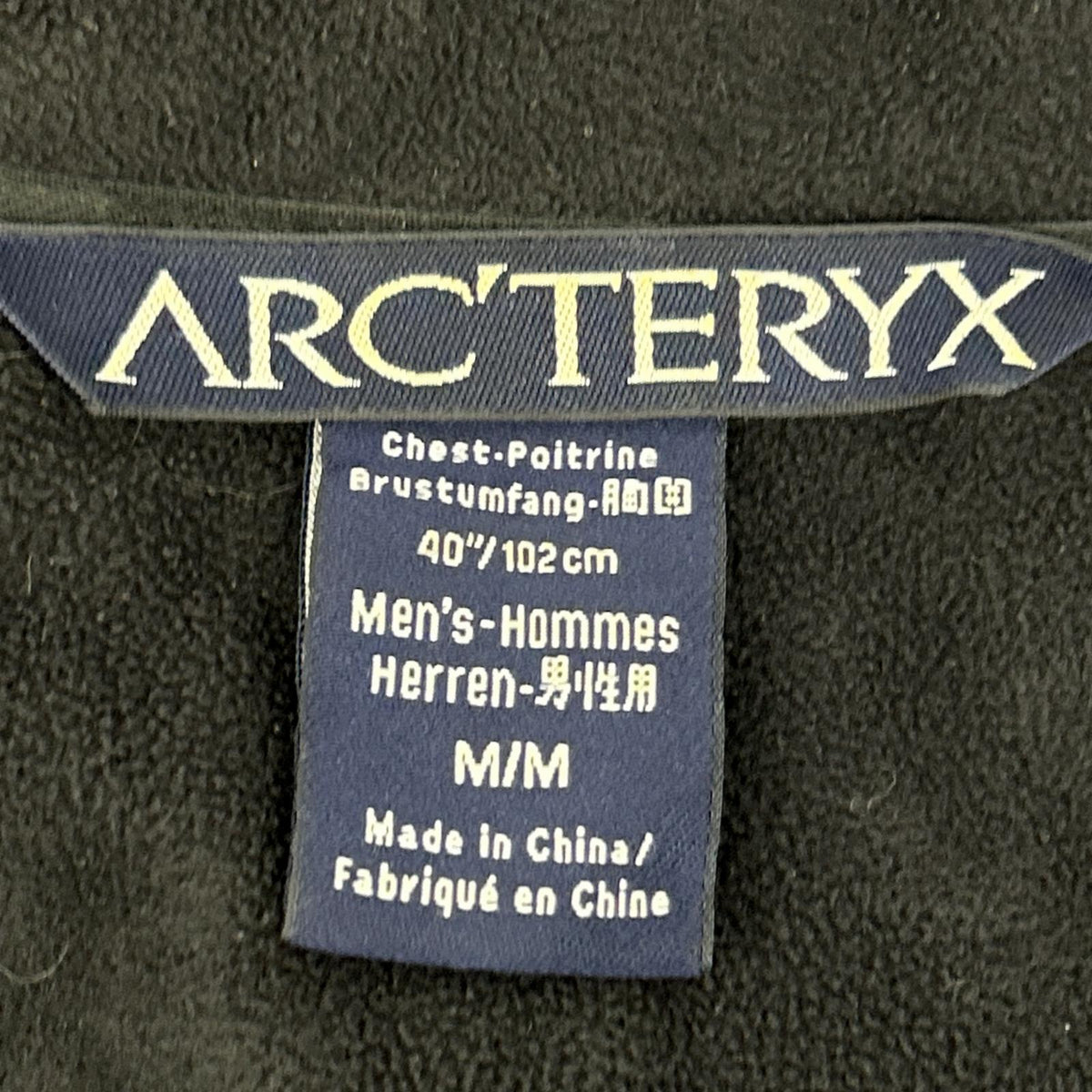 ARC'TERYX GAMMA MX HOODY Polyester Jacket Black Size M