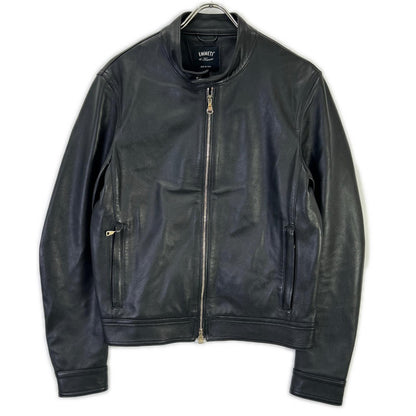 EMMETI JURI Lamb Leather Single Rider Jacket Black Size 48