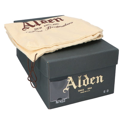 Alden N7412 Kendall Alpine Plain Toe Sneakers Black Size 6 D