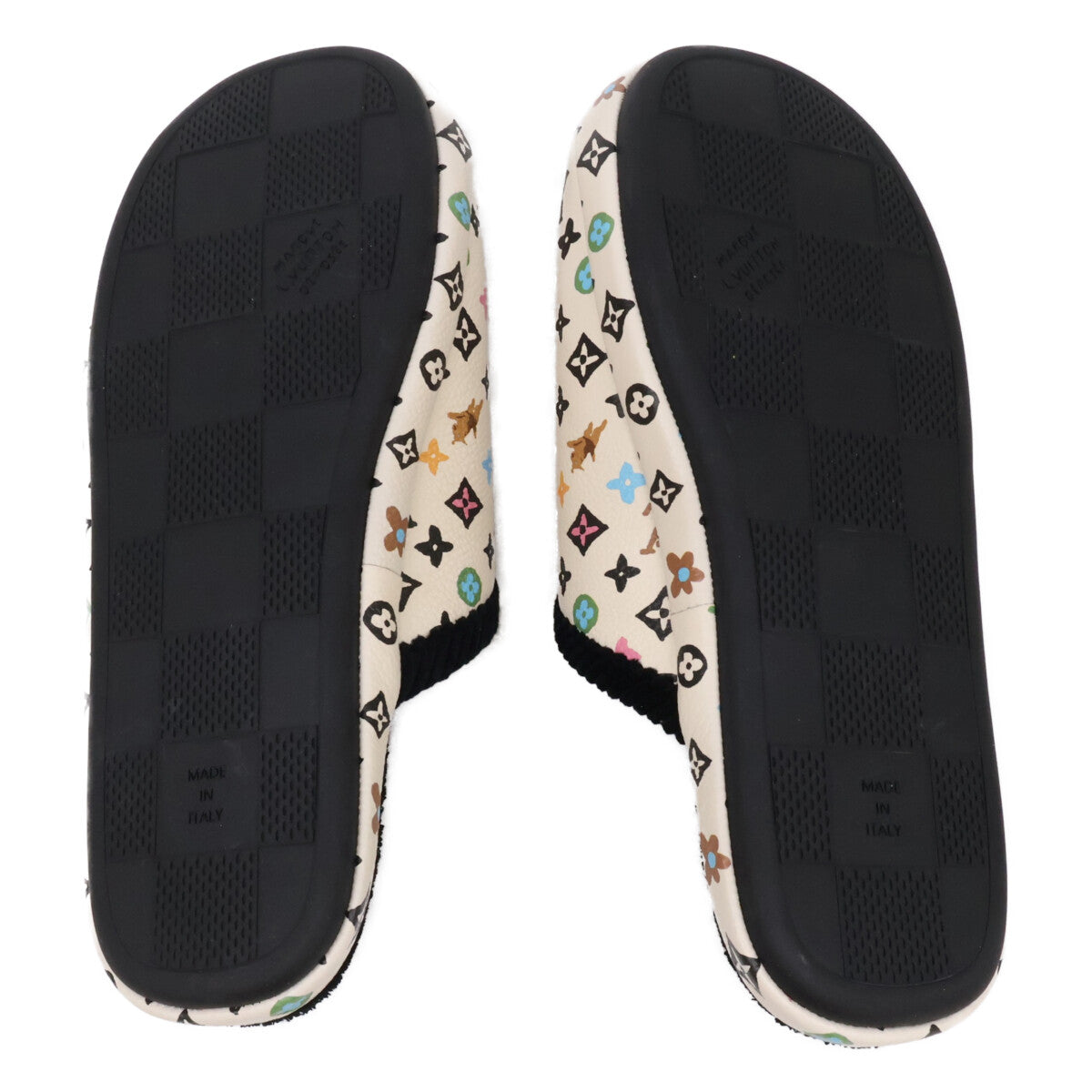 LOUIS VUITTON 24' LV Palace Line Monogram Mules Sandals Size 3