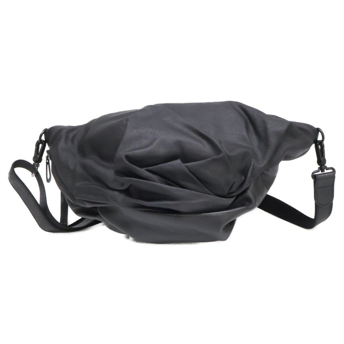Cote&Ciel Orne Alias Leather Shoulder Bag Black Coat