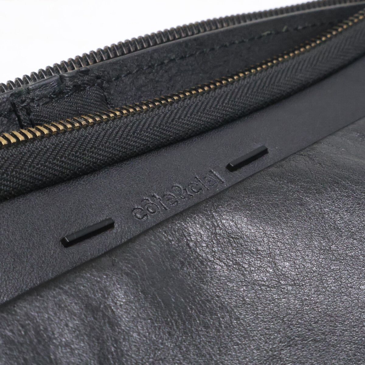 Cote&Ciel Orne Alias Leather Shoulder Bag Black Coat