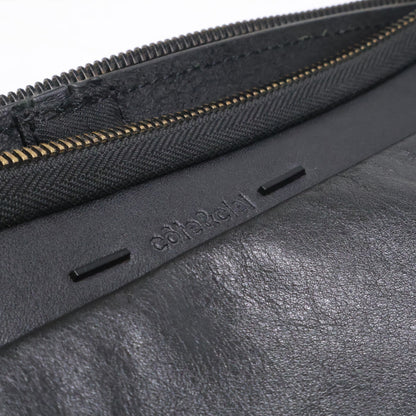 Cote&Ciel Orne Alias Leather Shoulder Bag Black Coat