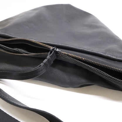 Cote&Ciel Orne Alias Leather Shoulder Bag Black Coat