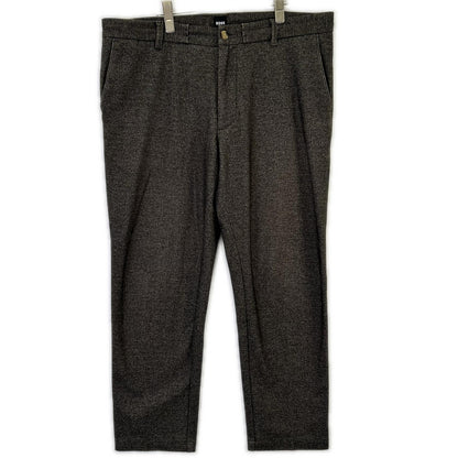 BOSS 10252815 KANE Polyester Easy Pants Gray Size 52