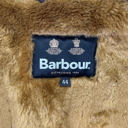 Barbour 232ML10004 Acrylic Fur Vest Brown Size 44
