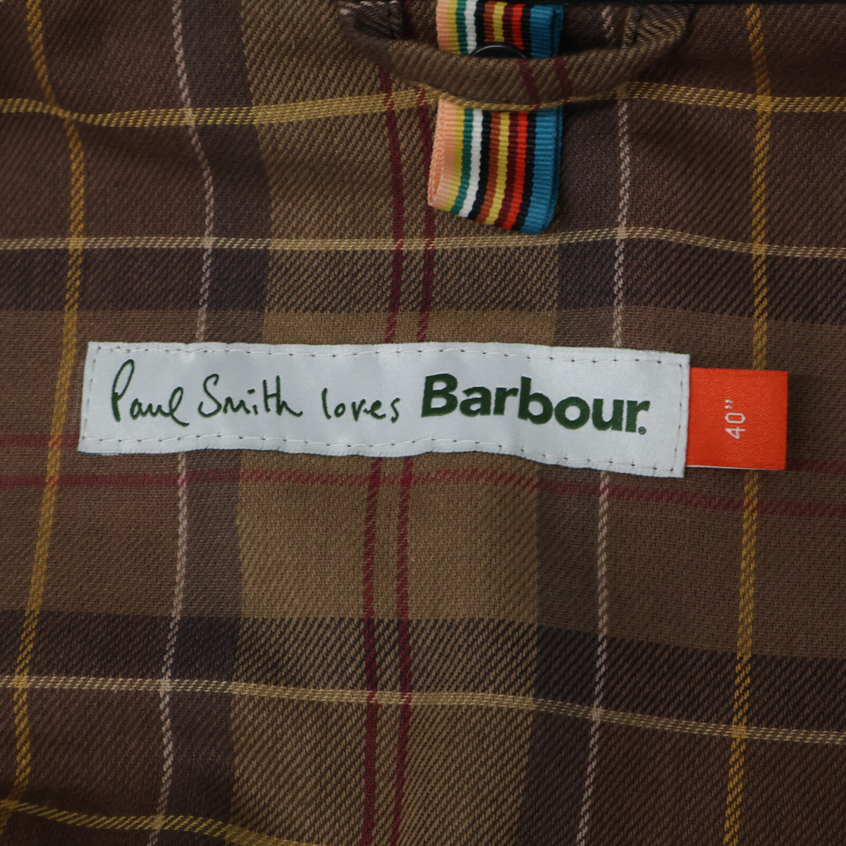 PaulSmith x Barbour 25AW Beeston Peachskin Long Coat Size 40