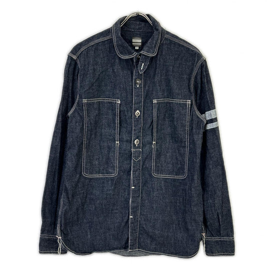 MOMOTARO JEANS Indigo Denim Jail Pocket Jacket Size 42