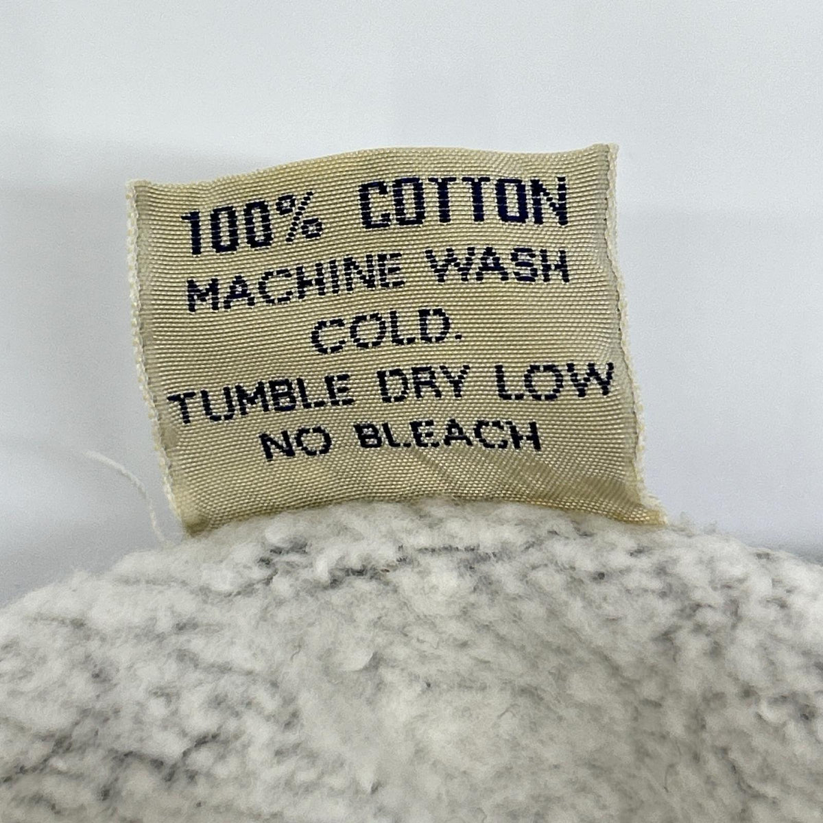 BUZZ RICKSON'S Gray Loopback Lettered Cardigan Size XL