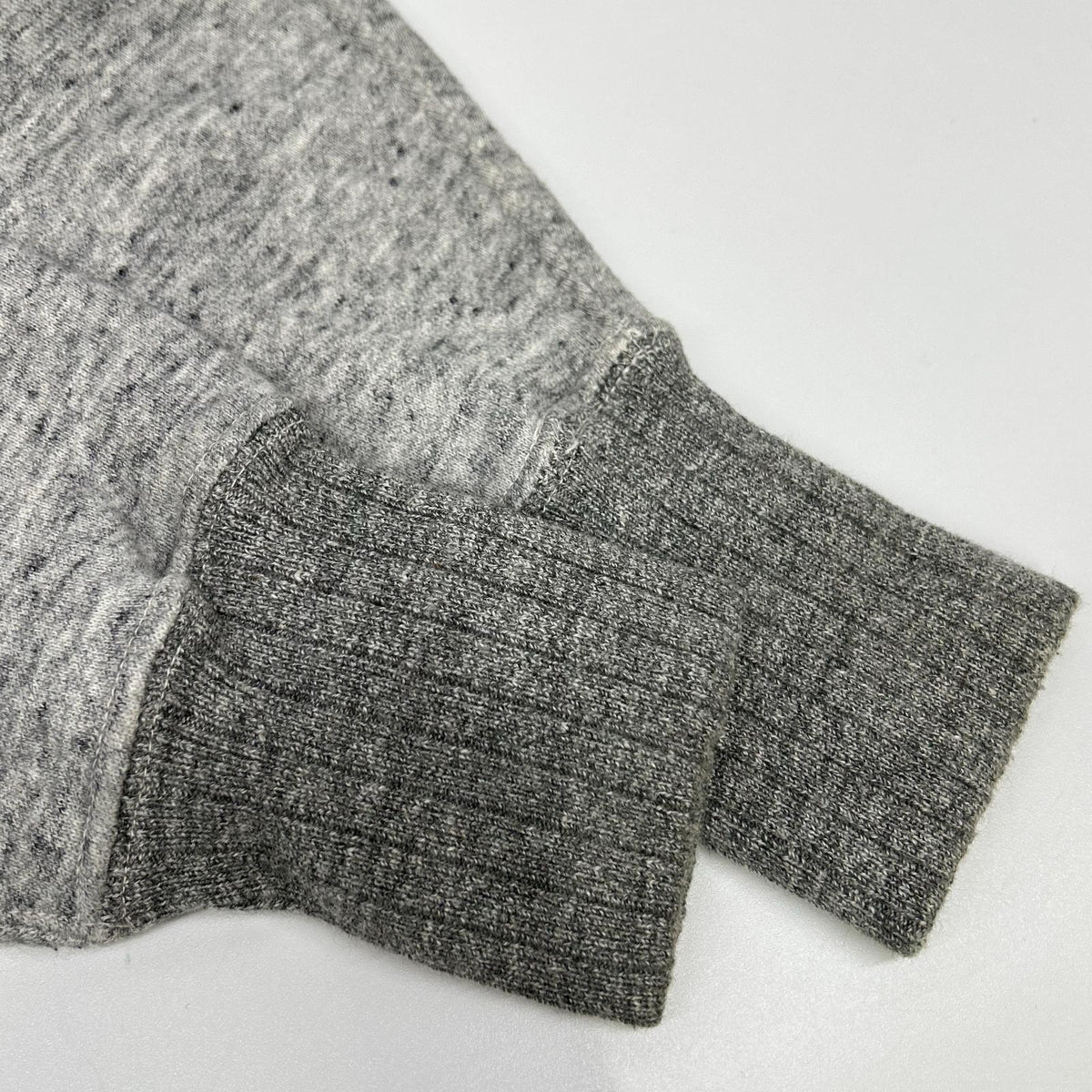 BUZZ RICKSON'S Gray Loopback Lettered Cardigan Size XL