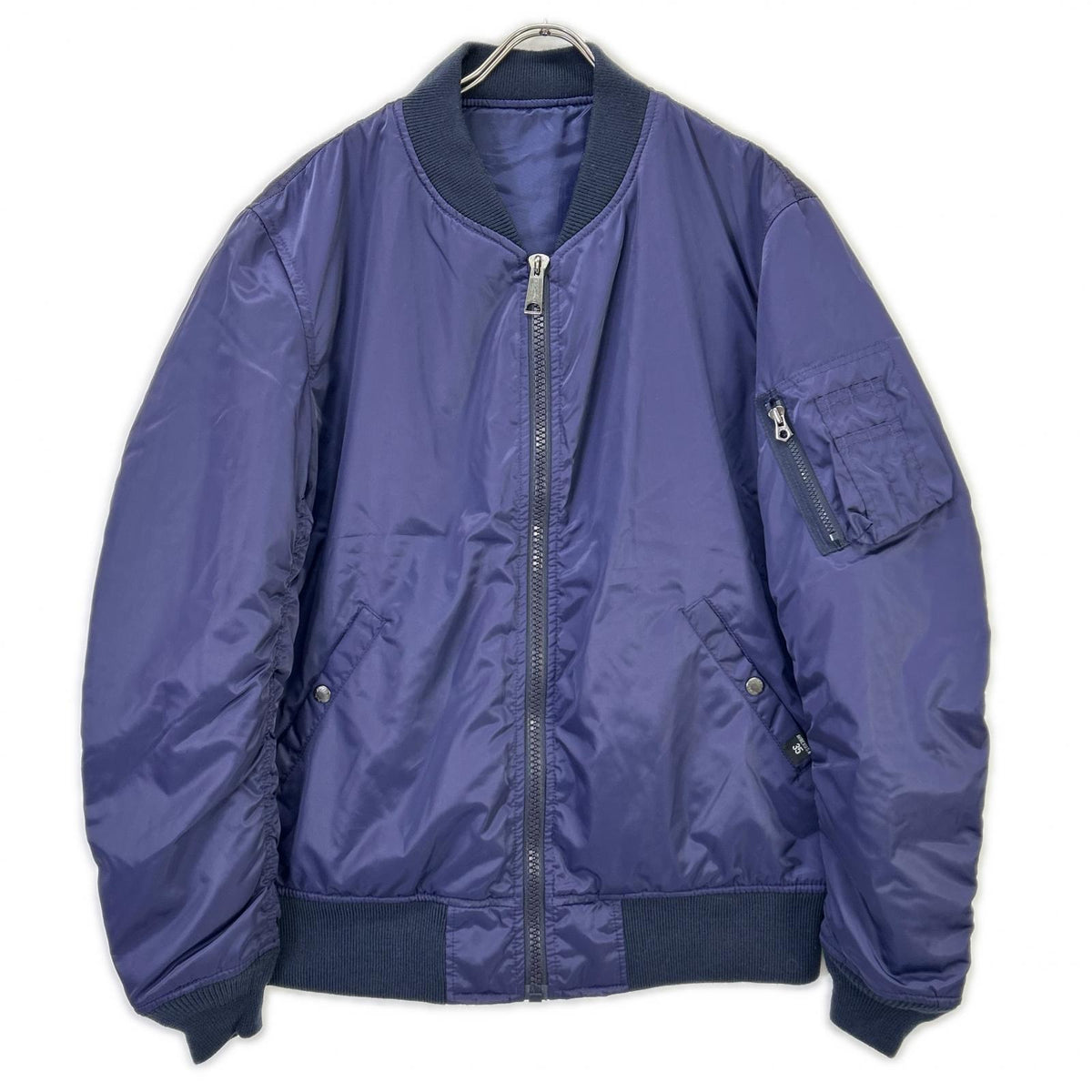 AVIREX Reversible Insulated MA-1 Jacket Purple Size XL