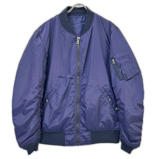 AVIREX Reversible Insulated MA-1 Jacket Purple Size XL
