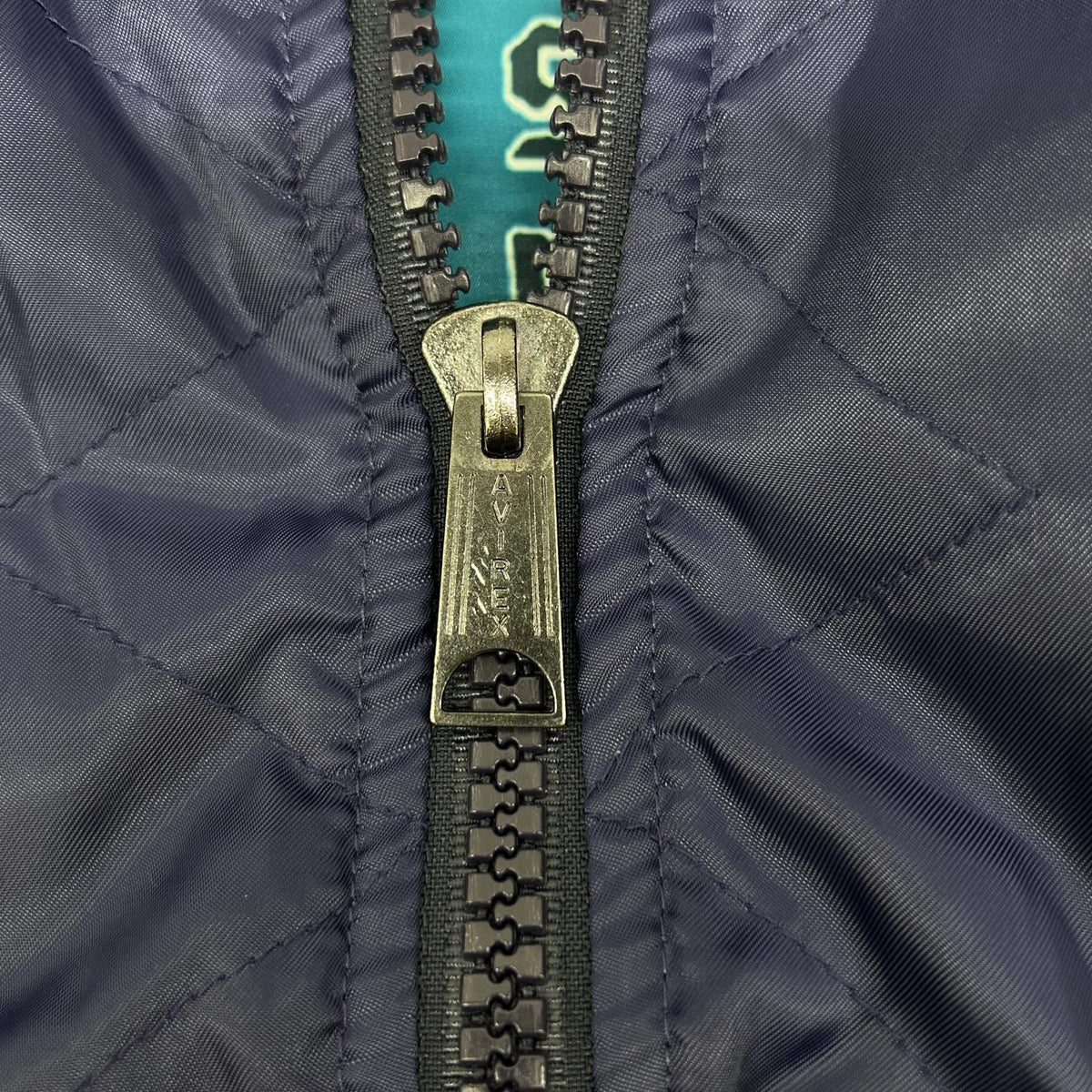 AVIREX Reversible Insulated MA-1 Jacket Purple Size XL