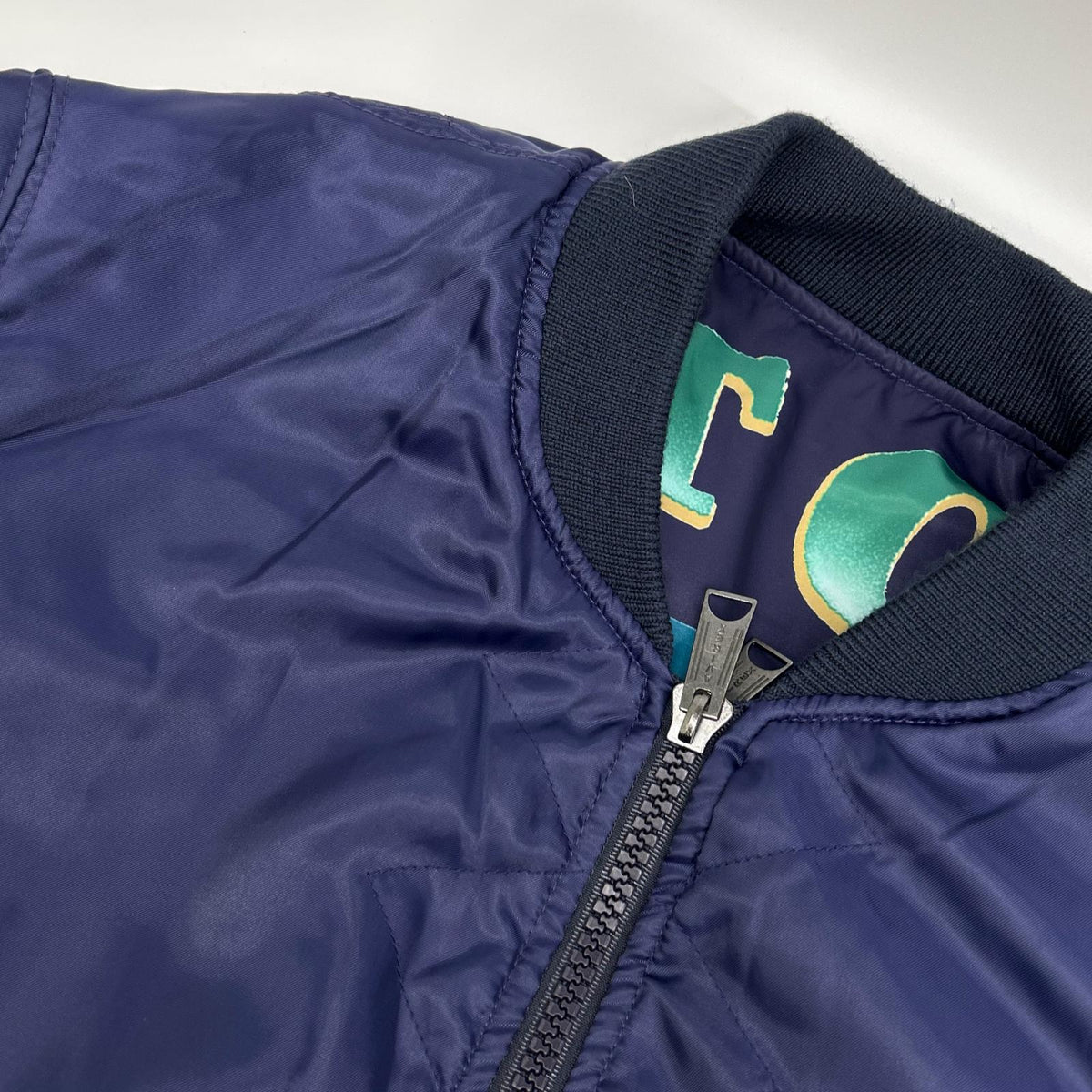 AVIREX Reversible Insulated MA-1 Jacket Purple Size XL