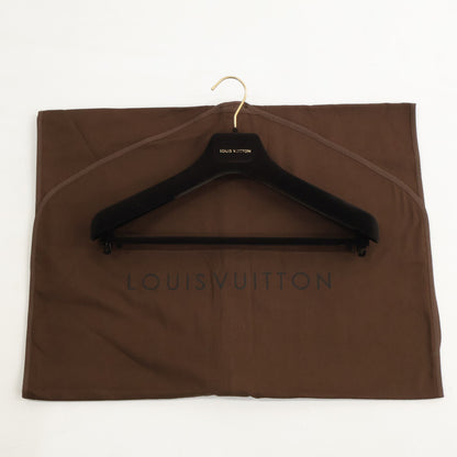 LOUIS VUITTON Cashmere Chesterfield Coat Navy Size 48