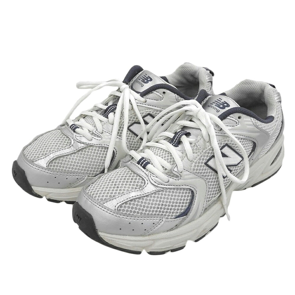 NEW BALANCE MR530KA Mesh Sneakers Silver/Navy Size 7.5(US)