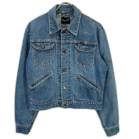 Wrangler 70s 124MJ Black Tag Denim Jacket Indigo Size 38