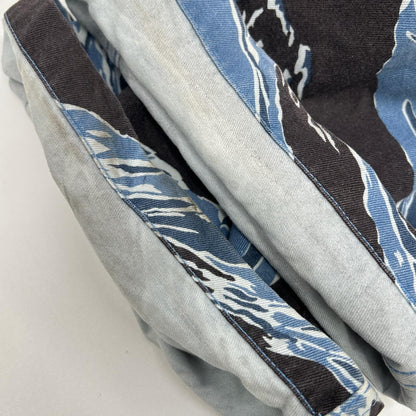 BUZZ RICKSON'S Blue Tiger Stripe Camo Cargo Pants Size L