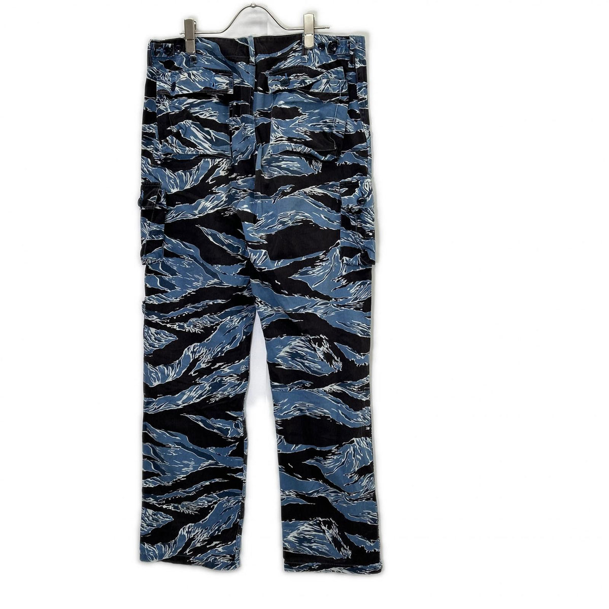 BUZZ RICKSON'S Blue Tiger Stripe Camo Cargo Pants Size L