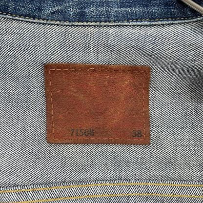 LEVI'S 71506XX 90s 1st Type Denim Jacket Indigo Size 38