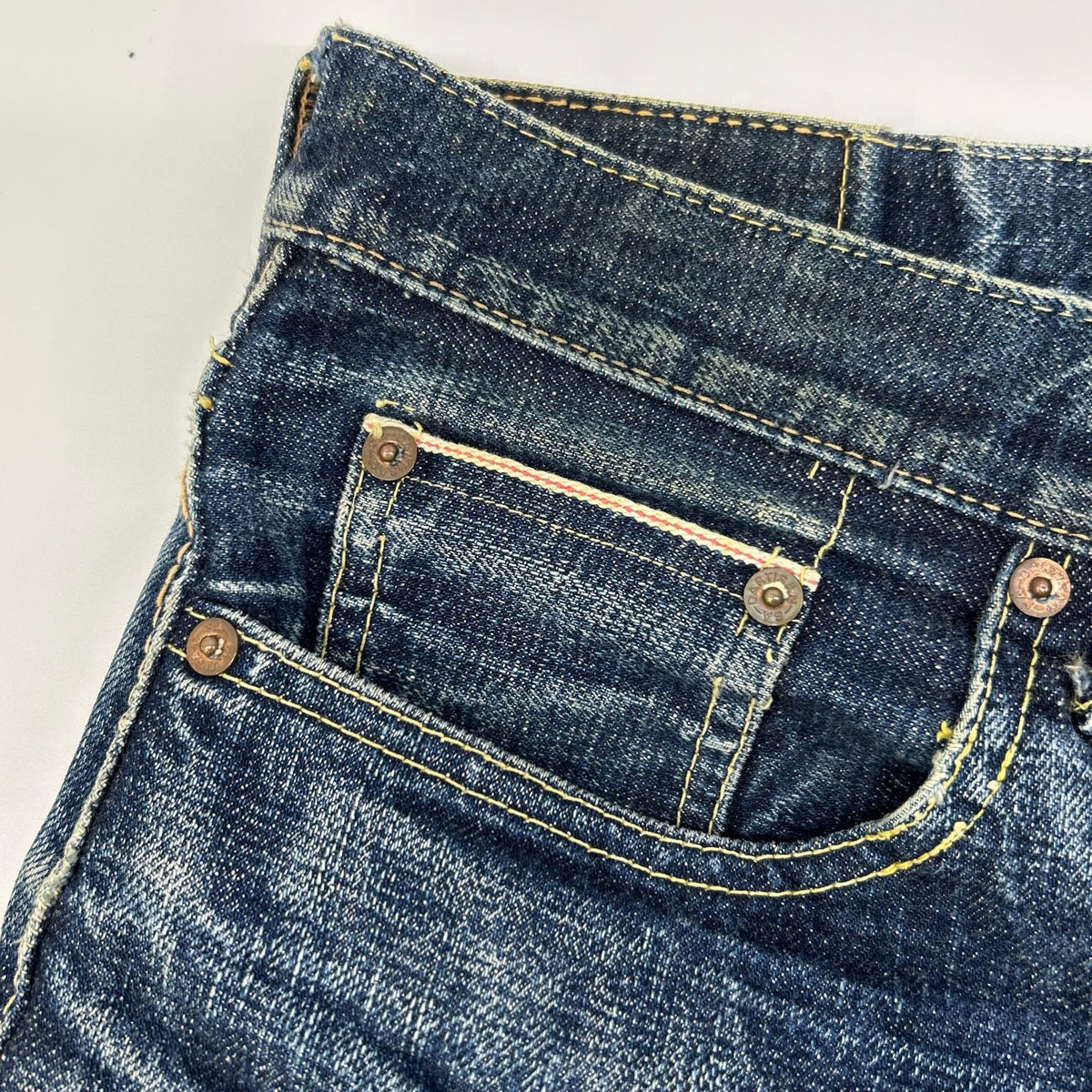 STUDIO D'ARTISAN D1580 18.5oz Indigo Jeans Size 31