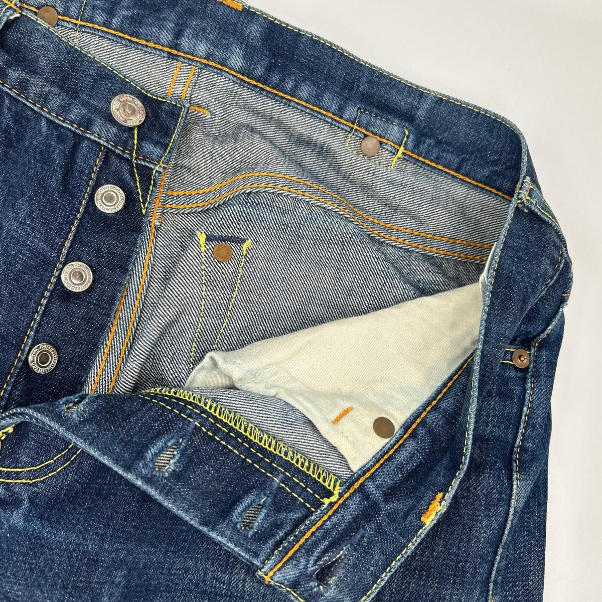 STUDIO D'ARTISAN 35th Anniv Raw Indigo Jeans Size 34