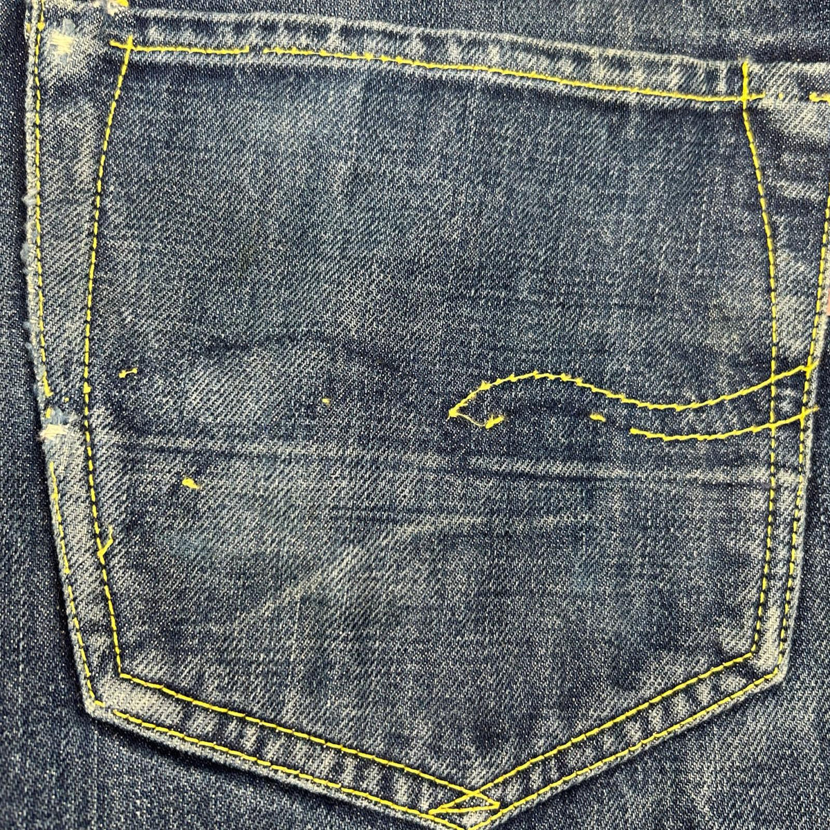 STUDIO D'ARTISAN 35th Anniv Raw Indigo Jeans Size 34