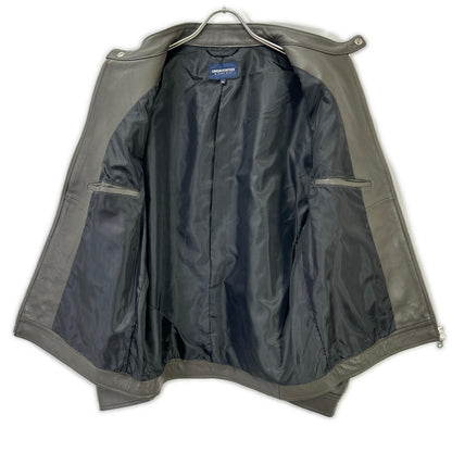 UnionStation Brown Sheep Nappa Single Leather Jacket Size LL