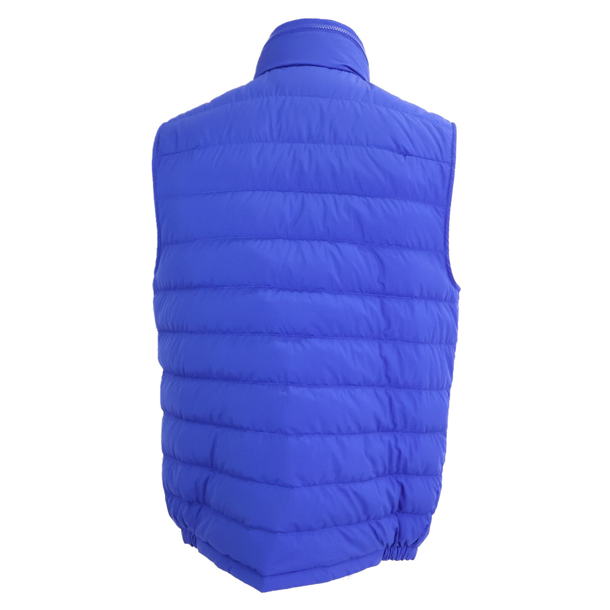 MONCLER ALBYT Hooded Down Vest Blue Size 3
