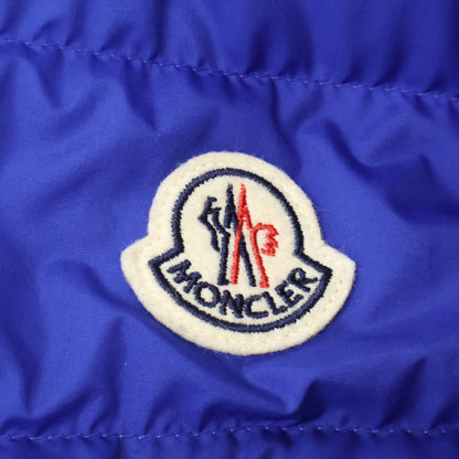 MONCLER ALBYT Hooded Down Vest Blue Size 3