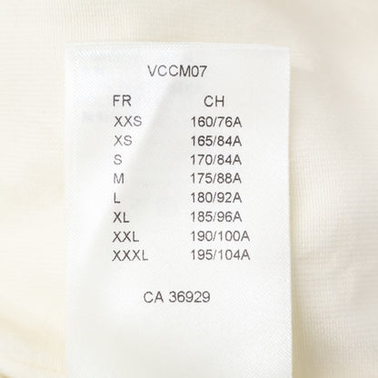 LOUIS VUITTON Monogram Velvet Classic Shirt White Size M