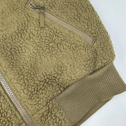 FILSON Khaki Boa Fleece Jacket Size S