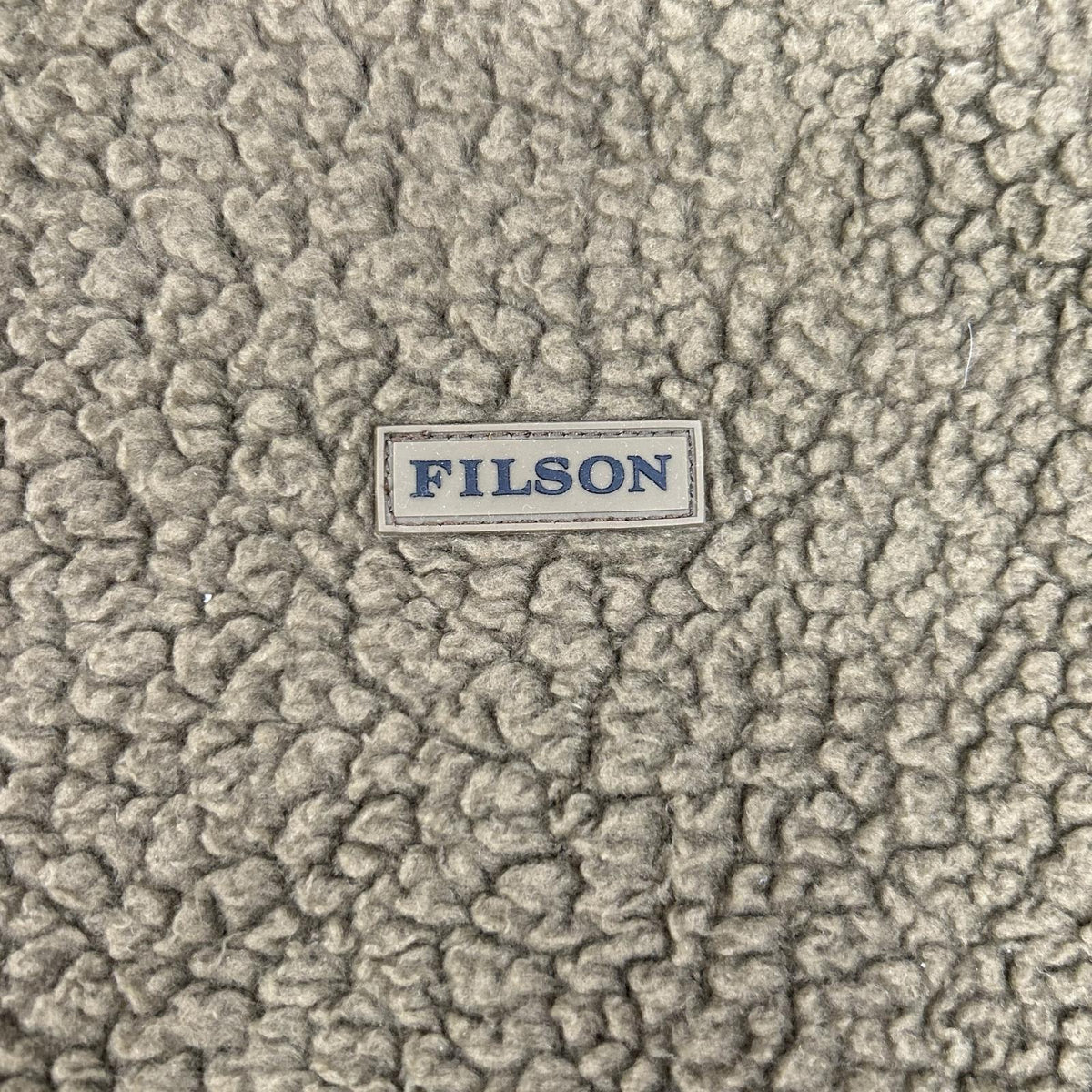 FILSON Khaki Boa Fleece Jacket Size S